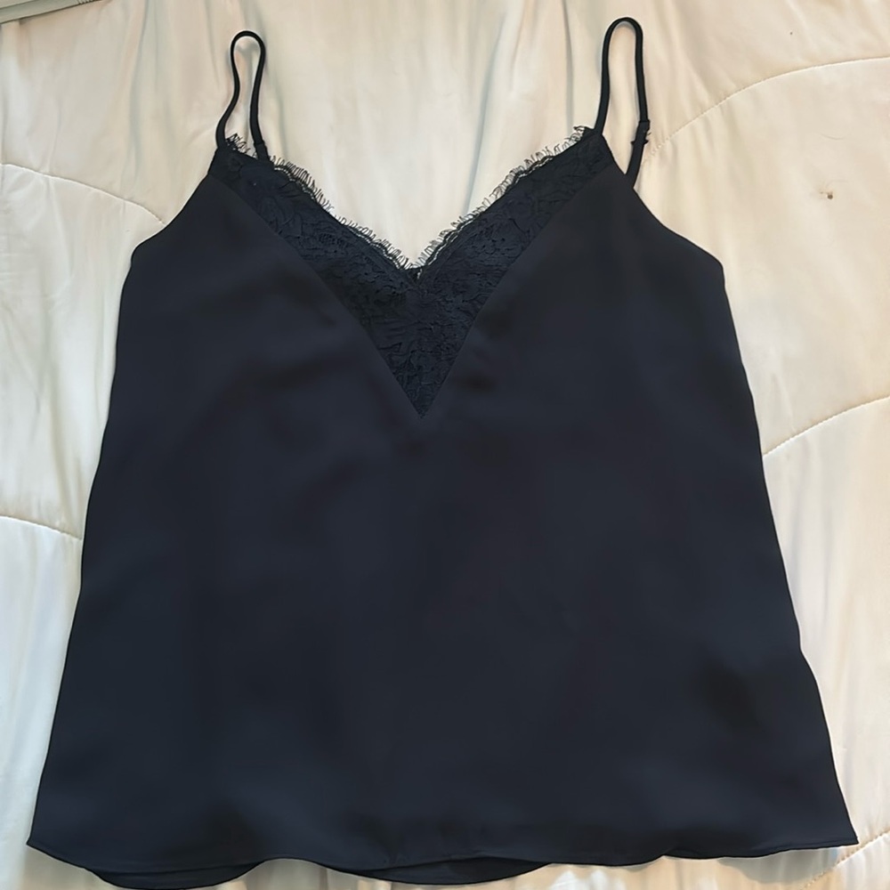 Black lace cami xs